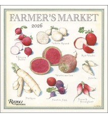 Farmer's Market 2026 Wall Calendar