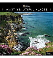 National Geographic: Most Beautiful Places 2026 Wall Calendar