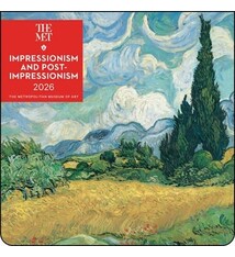 Impressionism and Post-Impressionism 2026 Mini Wall Calendar