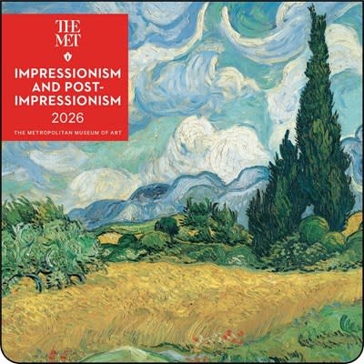 Impressionism and Post-Impressionism 2026 Mini Wall Calendar