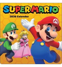 Super Mario 2026 Wall Calendar