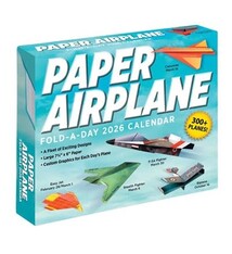 Andrews McMeel Publishing Paper Airplane 2026 Fold-A-Day Calendar