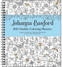Andrews McMeel Publishing Johanna Basford 12-Month 2026 Weekly Coloring Calendar