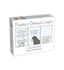 Andrews McMeel Publishing Poorly Drawn Lines 2026 Day-to-Day Calendar
