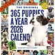 Workman Publishing Company 365 Puppies-A-Year Picture-A-Day® Wall Calendar 2026