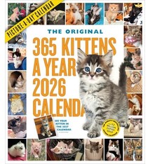Workman Publishing Company 365 Kittens-A-Year Picture-A-Day® Wall Calendar 2026