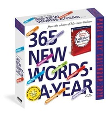 Workman Publishing Company 365 New Words-A-Year Page-A-Day® Calendar 2026: From the Editors of Merriam-Webster
