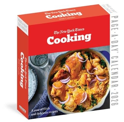 Workman Publishing Company New York Times Cooking Page-A-Day® Calendar 2026: A Year of Fresh and Delicious Recipes