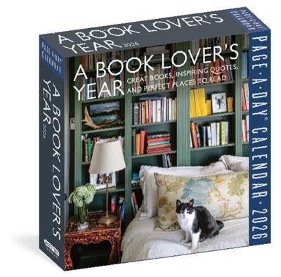 Workman Publishing Company A Book Lover's Year Page-A-Day® Calendar 2026: Great Books, Inspiring Quotes, and Perfect Places to Read