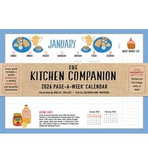 Workman Publishing Company Kitchen Companion Page-A-Week Calendar 2026: It's Magnetic! Perfect for the Fridge, Wall, or Desk