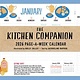 Workman Publishing Company Kitchen Companion Page-A-Week Calendar 2026: It's Magnetic! Perfect for the Fridge, Wall, or Desk