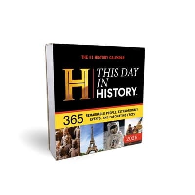 2026 History Channel This Day in History Boxed Calendar: 365 Remarkable People, Extraordinary Events, and Fascinating Facts