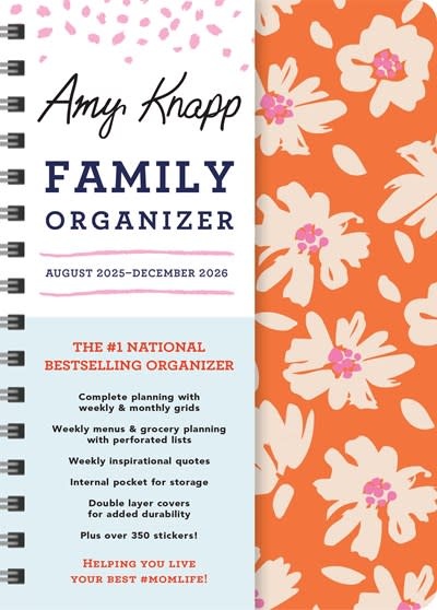 2026 Amy Knapp's Family Organizer: August 2025 - December 2026