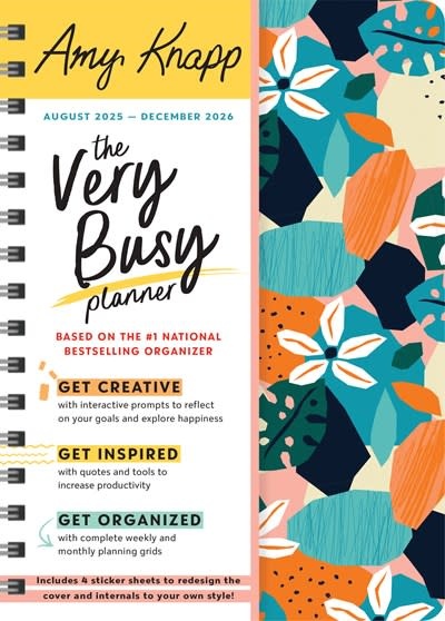 2026 Amy Knapp's The Very Busy Planner: August 2025 - December 2026