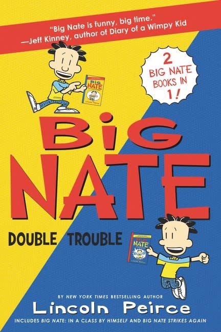 Big Nate Double Trouble Omnibus Books 1 2 Linden Tree Books Los Altos Ca
