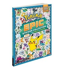 Pikachu Press Pokémon Epic Sticker Collection 3rd Edition: From Kanto to Paldea: Over 1,400 Stickers!