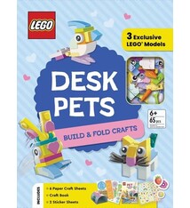 Sourcebooks Wonderland LEGO® Desk Pets: Build & Fold Crafts