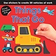 Sourcebooks Wonderland First Sticker Art: Things That Go
