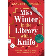 Poisoned Pen Press Miss Winter in the Library with a Knife
