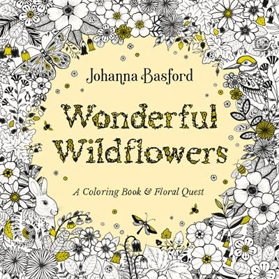 Penguin Life Wonderful Wildflowers: A Coloring Book and Floral Quest