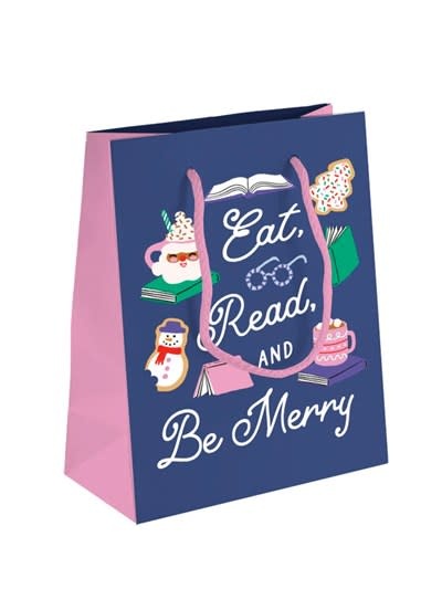 Out of Print Eat, Read, & Be Merry (2025) Gift Bag (Large)