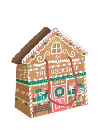 Out of Print Gingerbread Bookshop Gift Bag (Large)