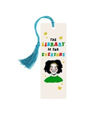 Out of Print Mychal Threets: The Library is for Everyone Bookmark