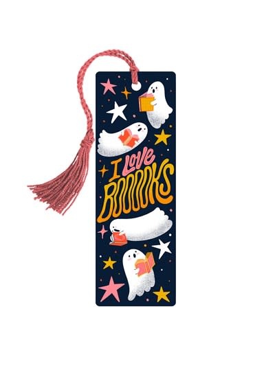 Out of Print I Love Boooks Bookmark