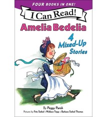 Greenwillow Books Amelia Bedelia 4 Mixed-Up Stories: A 4-in-1 Level 2 I Can Read Collection