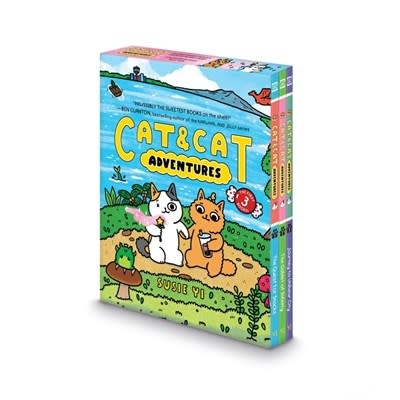 HarperAlley Cat & Cat Adventures 3-Book Box Set: A Graphic Novel