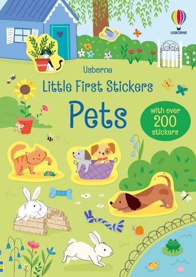 Usborne Little First Stickers Pets