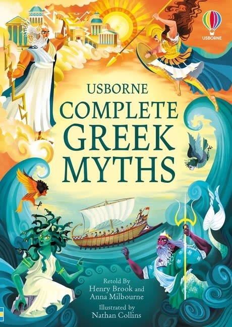 Usborne Complete Greek Myths: An Illustrated Book of Greek Myths