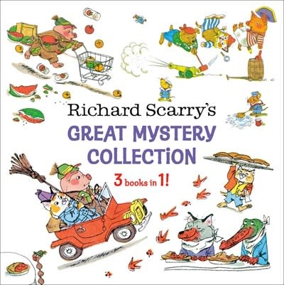 Random House Books for Young Readers Richard Scarry's Great Mystery Collection: 3-books-in-1!