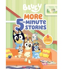 Penguin Young Readers Licenses Bluey: More 5-Minute Stories: 6 Stories in 1 Book? Hooray!