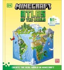 DK Children Minecraft Atlas of the World: Create the Real World in Minecraft with 60+ Inspiring Builds