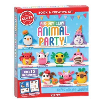 Klutz Air-Dry Clay Animal Party!