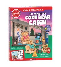 Klutz DIY Miniature Cozy Bear Cabin