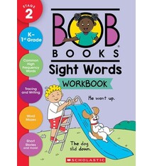 Scholastic Inc. Bob Books - Sight Words Workbook | Phonics, Writing Practice, Ages 4 and up, Kindergarten, First Grade (Stage 2: Emerging Reader)
