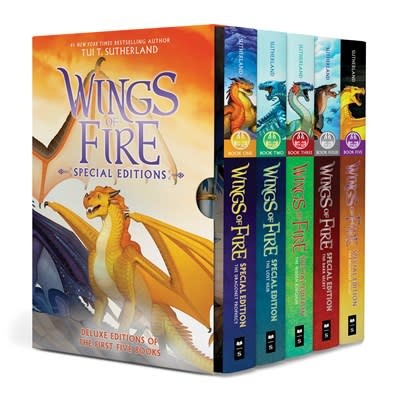 Scholastic Inc. Wings of Fire #1-5 Special Edition Box Set