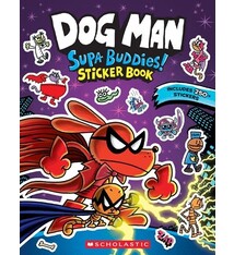 Scholastic Inc. Dog Man: Official Supa Buddies Sticker Book