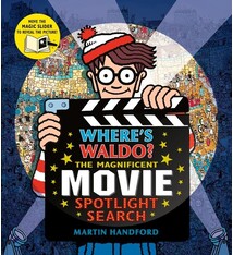 Candlewick Where's Waldo? The Magnificent Movie Spotlight Search: (A Hidden Object Search-and-Find Puzzle Book with a Magic Flashlight to Reveal the Picture - a Perfect Gift & Travel Companion for All Ages)