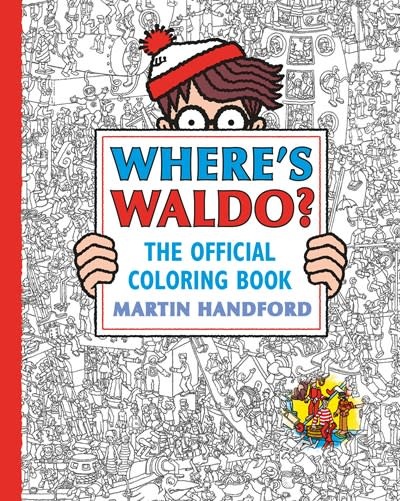 Candlewick Where's Waldo? The Official Coloring Book