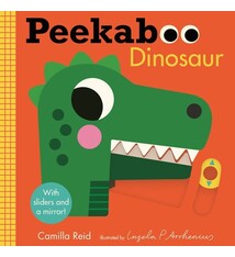 Peekaboo: Dinosaur: (An Interactive Board Book for Babies & Toddlers with Mirror & Sliders to Push, Pull, or Turn. Cute Artwork Includes Friendly Dinosaurs of All Sizes.)