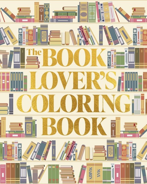 Sirius The Book Lover's Coloring Book: Over 45 Book-Themed Artworks