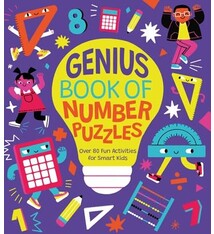 Arcturus Genius Book of Number Puzzles: Over 80 Fun Activities for Smart Kids