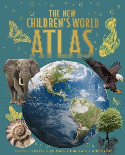 Arcturus The New Children's World Atlas: Maps, Climate, Animals, Habitats, and More!