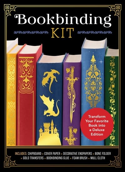Chartwell Books Bookbinding Kit: Transform Your Favorite Book into a Deluxe Edition