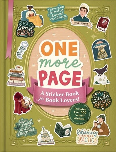 Adams Media One More Page: A Sticker Book for Book Lovers!
