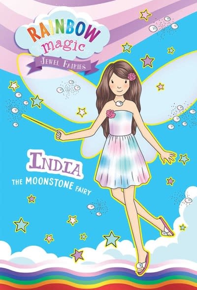 Silver Dolphin Books Rainbow Magic Jewel Fairies #1: India the Moonstone Fairy