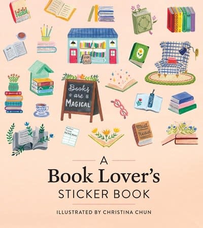 Workman Publishing Company A Book Lover's Sticker Book